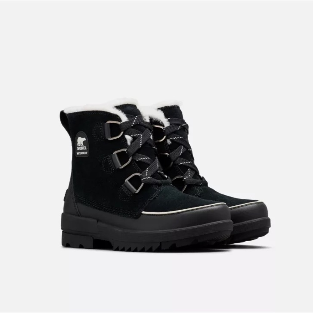 TIVOLI WATER-RESISTANT SUEDE SNOW BOOTS 🥾